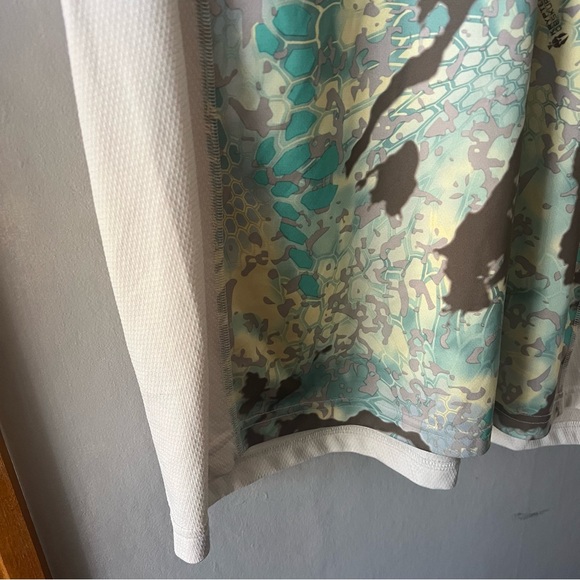 Huk Men's Kryptek Camo Icon long-sleeve performance fishing shirt Size XL - Picture 3 of 8